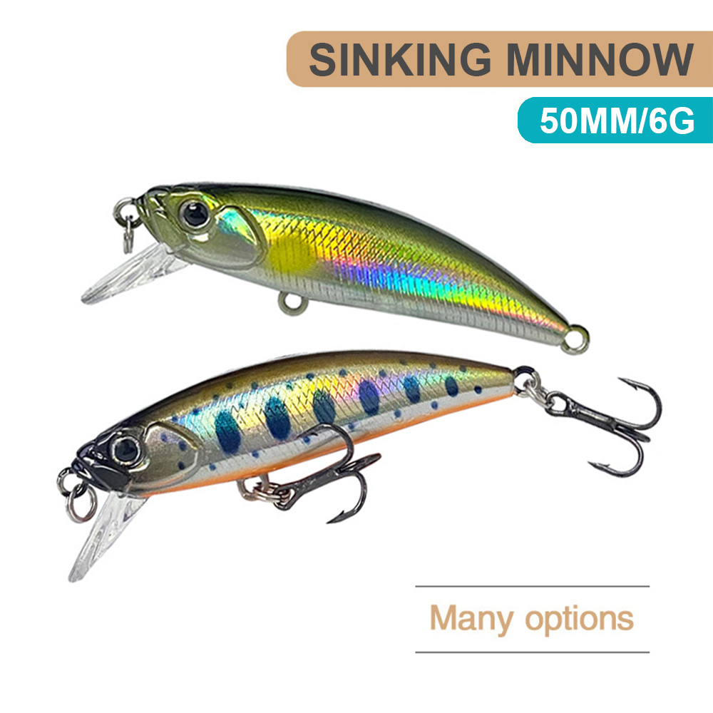 Рыболовные приманки 5 см, 6 г, – обзор и цена Fishing Lure Jerkbait