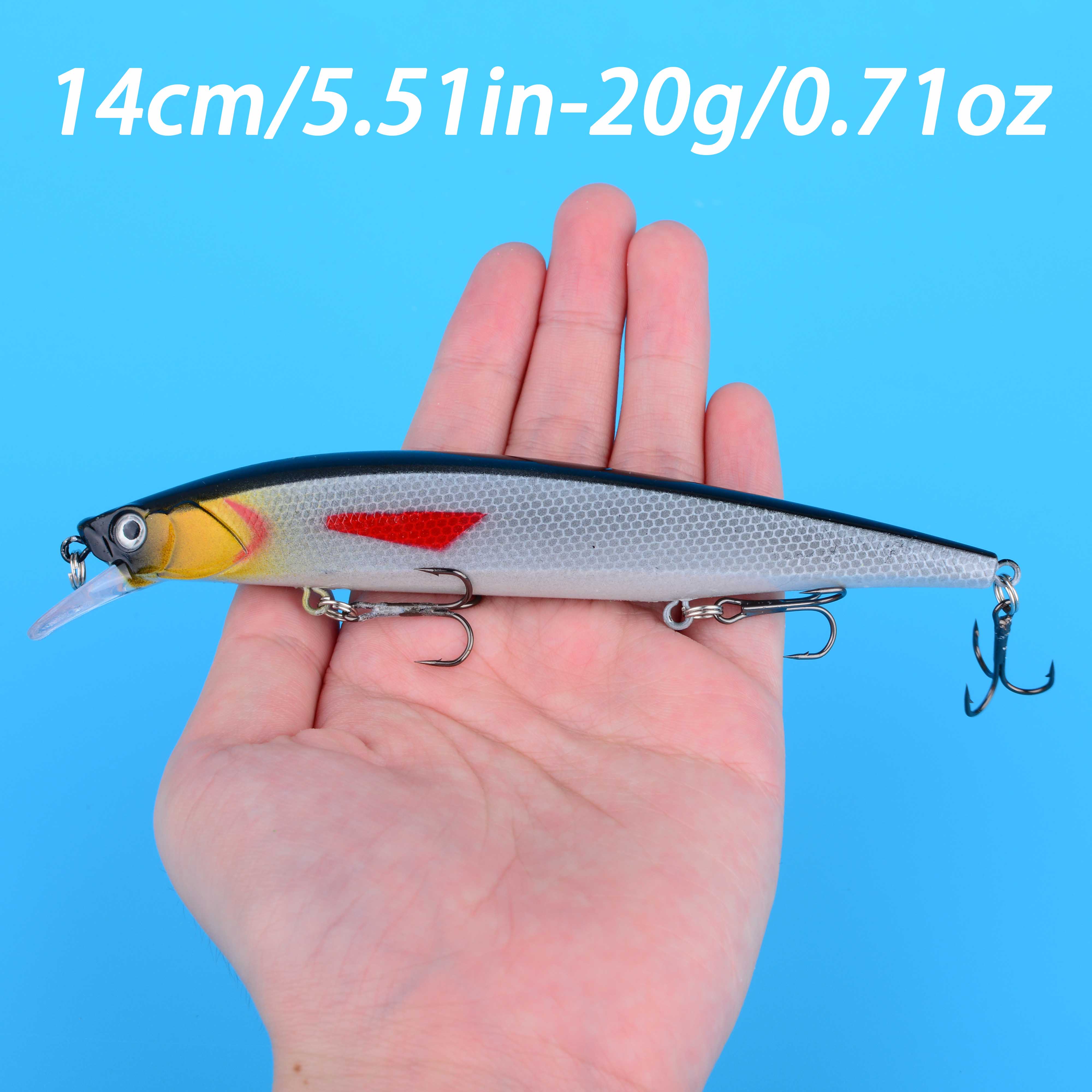 1 шт. Плавающая приманка-джерк – обзор и цена Fishing Lure Jerkbait